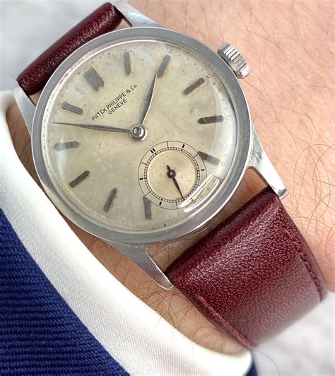 vintage patek philippe dia steel|Patek Philippe pre owned.